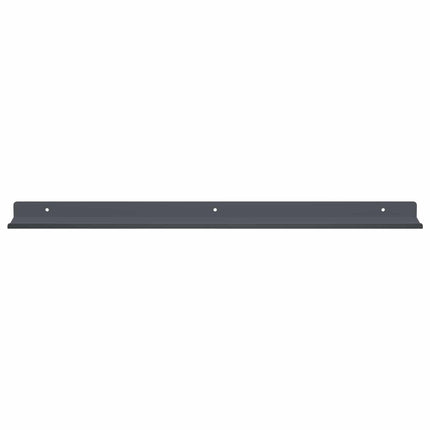 Flytande hylla 4 pcs Antracit 60 x 8,5 x 2,5 cm Stål