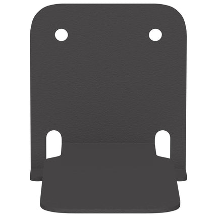 Flytande hylla med hylla 24 pcs Svart 6 x 10,8 x 6,6 cm