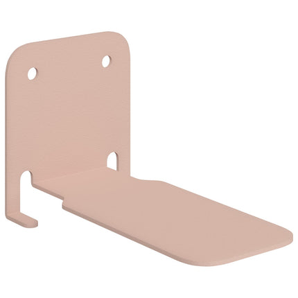 Flytande hylla med hylla 8 pcs Rosa 6 x 10,8 x 6,6 cm