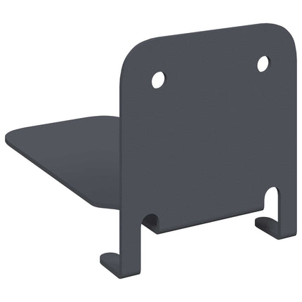 Flytande hylla med hylla 24 pcs Antracit 6 x 10,8 x 6,6 cm