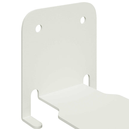 Osynlig svävande hylla Väggmonterat 8 st Vit 6 x 11 x 6,5 cm