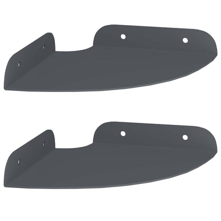 Flytande hylla med hylla 2 pcs Antracit 15 x 15 x 2 cm