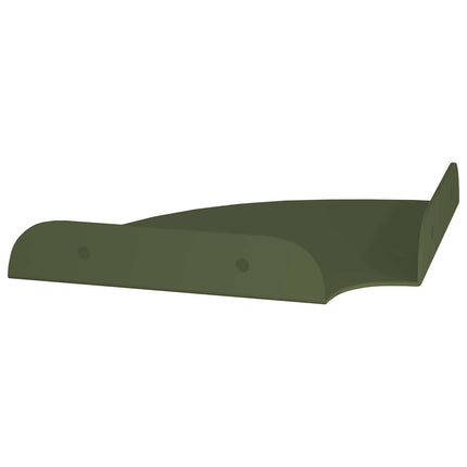 Flytande hylla med hylla 2 pcs Olivgrön 15 x 15 x 2 cm