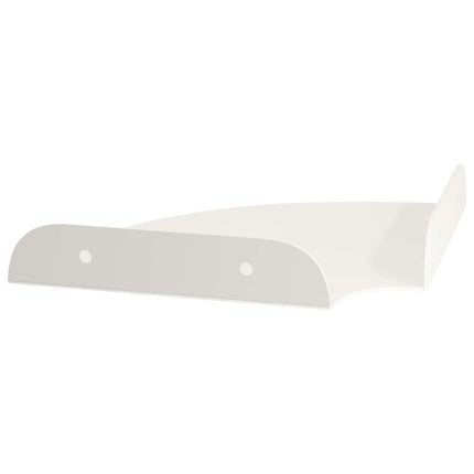 Flytande hylla med hylla med lagring 4 pcs Vit 15 x 15 x 2 cm