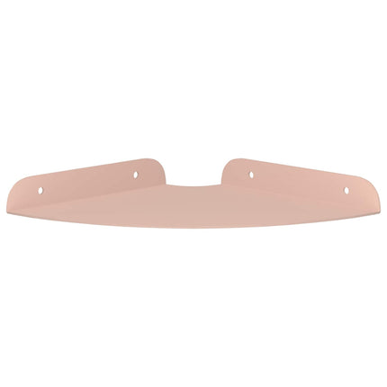 Flytande hylla med hylla med lagring 2 pcs Rosa 18 x 18 x 2 cm