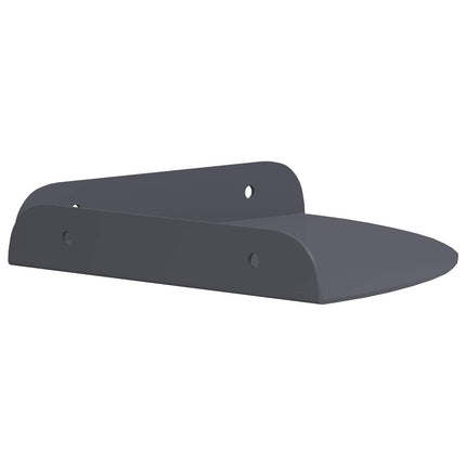 Flytande hylla med hylla 2 pcs Antracit 18 x 18 x 2 cm