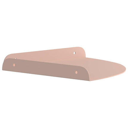 Flytande hylla med hylla med lagring 4 pcs Rosa 24 x 24 x 2 cm