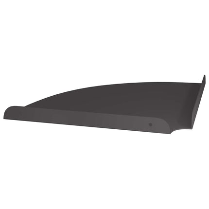Hörn Flygande Hylla med hylla 2 pcs Svart 30 x 30 x 2 cm