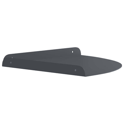 Flytande hylla med hylla 2 pcs Antracit 30 x 30 x 2 cm