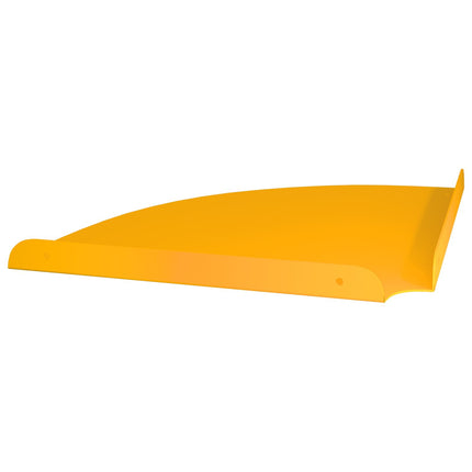 Flytande hylla med hylla 4 pcs Senapsgul 30 x 30 x 2 cm
