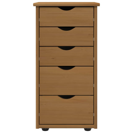 Skåp Honung brun 34 x 39 x 61,5 cm Massiv furu