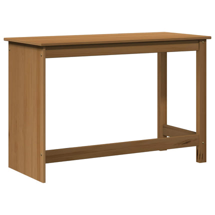 Skrivbord Honung brun 112 x 50 x 75 cm Massiv furu