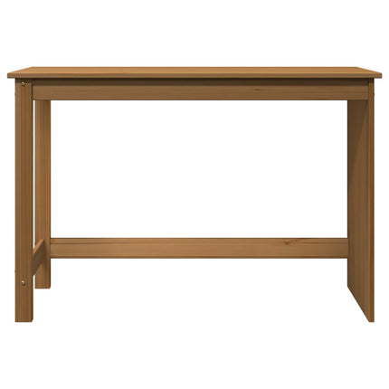 Skrivbord Honung brun 112 x 50 x 75 cm Massiv furu