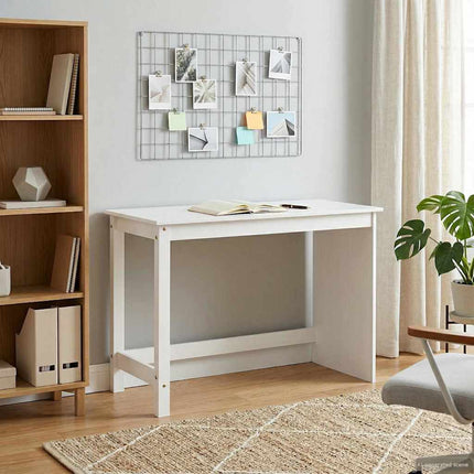 Skrivbord Vit 112 x 50 x 75 cm Massiv furu