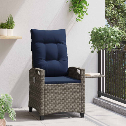 Fällbar trädgårdstol 56 x 60 x 112 cm stål