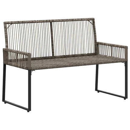 Utomhusbänk 2 -Seater 4 st 110 x 59 x 82 cm konstrotting