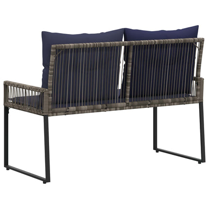 Utomhusbänk 2 -Seater 4 st 110 x 59 x 82 cm konstrotting