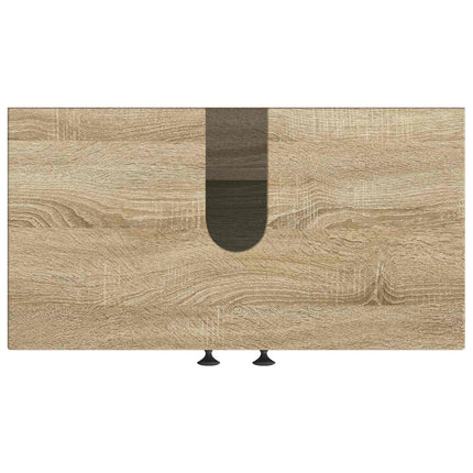 Badrumsskåp med handfat EDE Sonoma-ek 59,5 x 31,5 x 59 cm