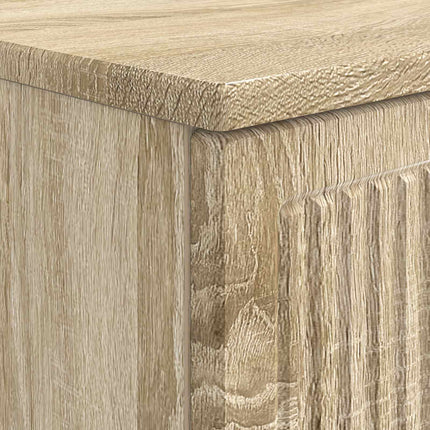 Badrumsskåp med handfat EDE Sonoma-ek 82 x 41 x 59 cm