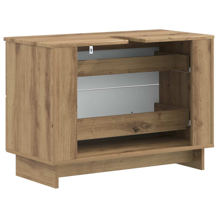Badrumsskåp med handfat EDE Artisan-ek 82 x 41 x 59 cm