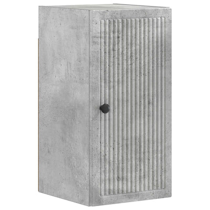 Badrumsväggskåp EDE Betonggrå 30 x 31 x 59 cm Konstruerat trä