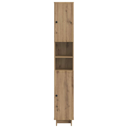 Badrumsskåp med Öppen Hylla EDE Artisan-ek 30 x 31 x 190 cm