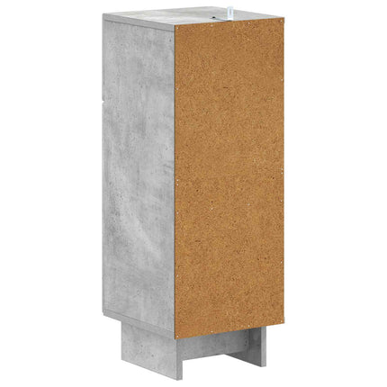 Badrumsskrubb EDE Betonggrå 30 x 31 x 80 cm Konstruerat trä