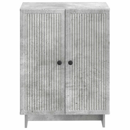 Badrumsskrubb EDE Betonggrå 59,5 x 31 x 80 cm Konstruerat trä
