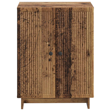 Badrumsskrubb EDE Gammalt trä 59,5 x 31 x 80 cm Konstruerat trä