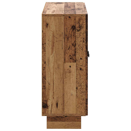 Badrumsskrubb EDE Gammalt trä 59,5 x 31 x 80 cm Konstruerat trä