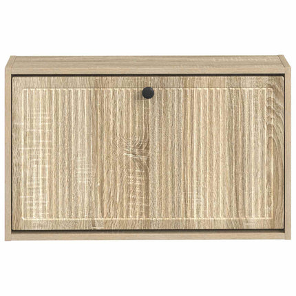 Väggmonterad skoskåp EDE 71 x 17 x 43 cm Konstruerat trä