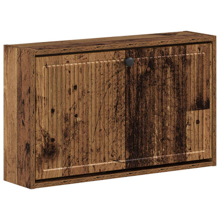 Väggmonterad skoskåp EDE 71 x 17 x 43 cm Konstruerat trä