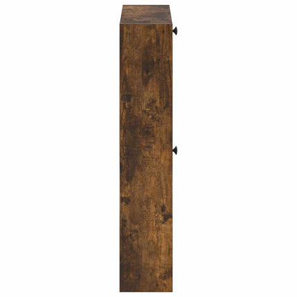 Väggmonterad skoskåp EDE 71 x 17 x 86 cm Konstruerat trä