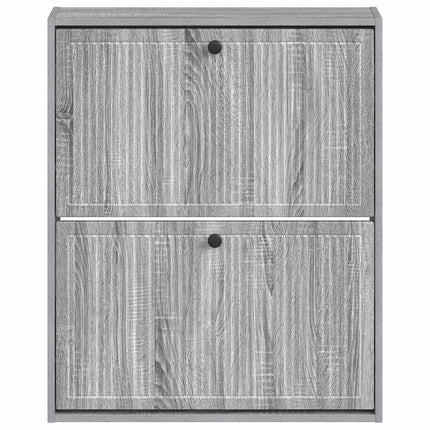 Väggmonterad skoskåp EDE 71 x 17 x 86 cm Konstruerat trä