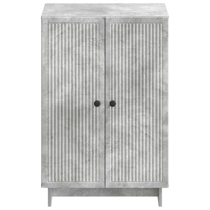 Skoskåp EDE 59,5 x 39,5 x 90 cm Konstruerat trä Betonggrå