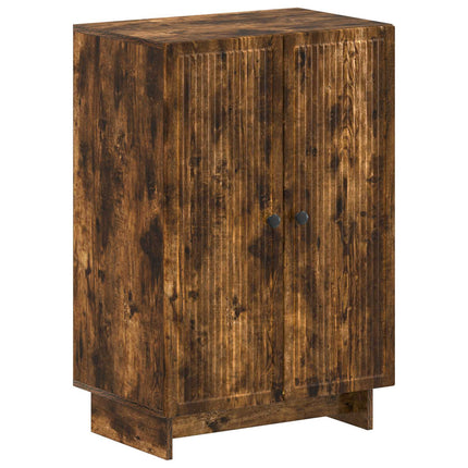 Skoskåp EDE 59,5 x 39,5 x 90 cm Konstruerat trä Rökt ek