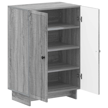 Skoskåp EDE 59,5 x 39,5 x 90 cm Konstruerat trä Grå Sonoma