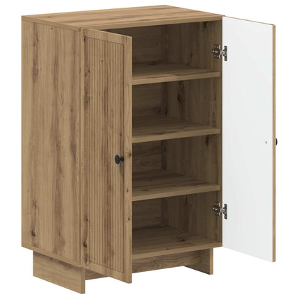 Skoskåp EDE 59,5 x 39,5 x 90 cm Konstruerat trä Artisan-ek