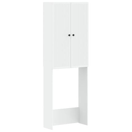 Toalett skåp EDE Vit 66 x 25,5 x 190 cm Konstruerat trä