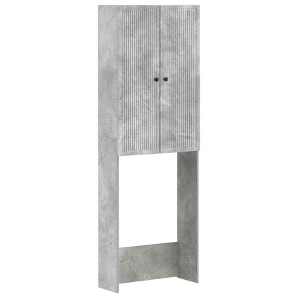 Toalett skåp EDE Betonggrå 66 x 25,5 x 190 cm Konstruerat trä