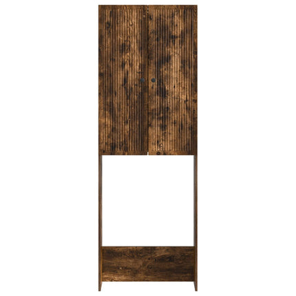 Toalett skåp EDE Rökt ek 66 x 25,5 x 190 cm Konstruerat trä