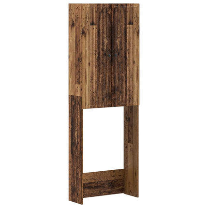 Toalett skåp EDE Gammalt trä 66 x 25,5 x 190 cm Konstruerat trä