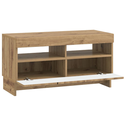 LED TV-skåp Artisan-ek Konstruerat trä
