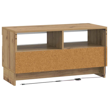 LED TV-skåp Artisan-ek Konstruerat trä