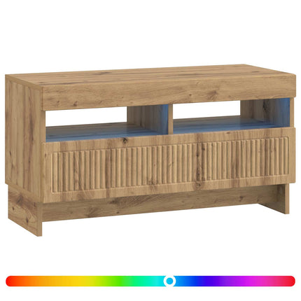 LED TV-skåp Artisan-ek Konstruerat trä