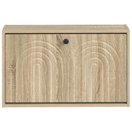Väggmonterad skoskåp ALKMAAR 71 x 17 x 43 cm Konstruerat trä
