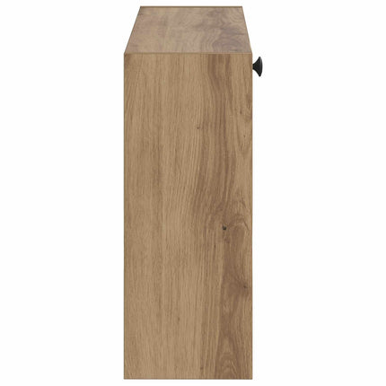 Väggmonterad skoskåp ALKMAAR 71 x 17 x 43 cm Konstruerat trä