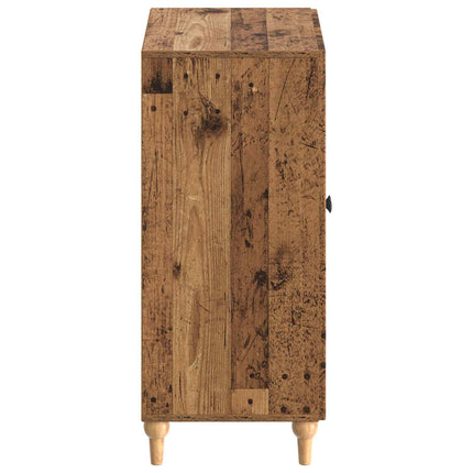 Skoskåp ALKMAAR 59,5 x 39,5 x 90 cm Konstruerat trä Gammalt trä