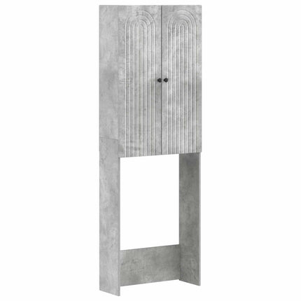Toalett skåp ALKMAAR Betonggrå 66 x 25,5 x 190 cm