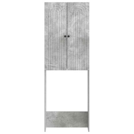 Toalett skåp ALKMAAR Betonggrå 66 x 25,5 x 190 cm